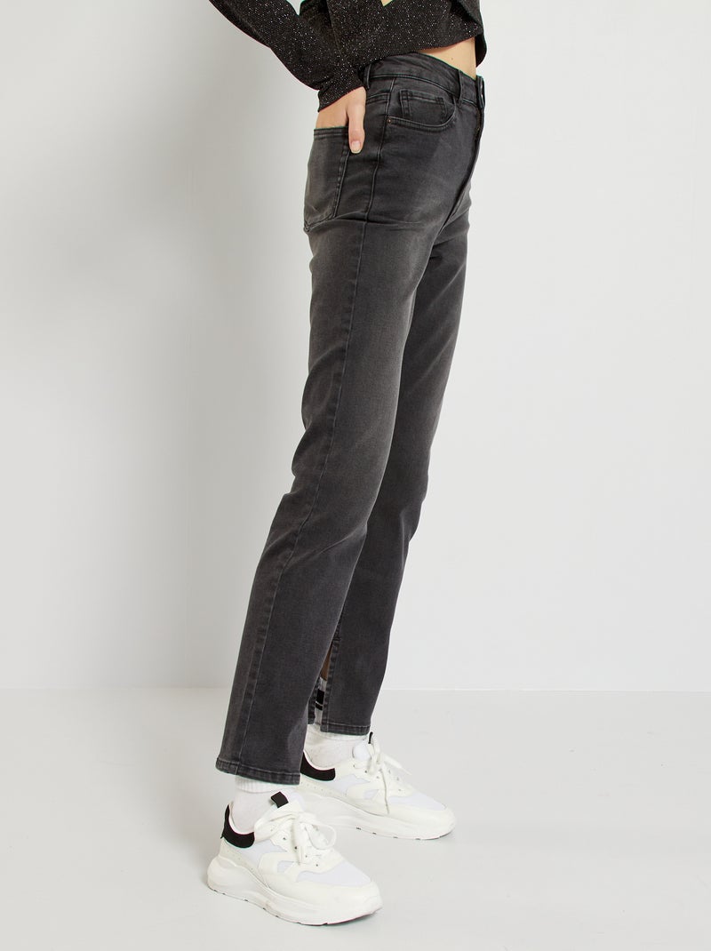 Calças de ganga bootcut CINZA - Kiabi