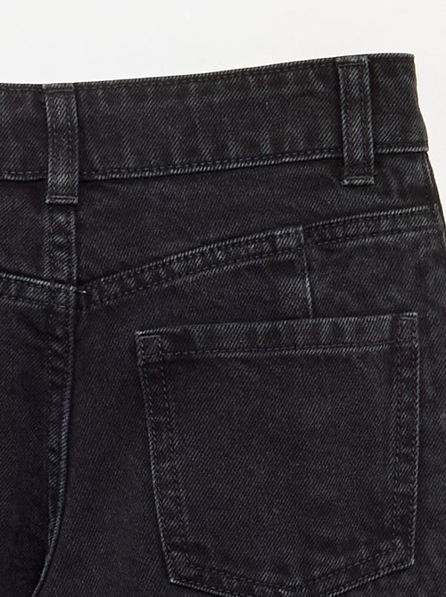 Calças de ganga com aplicações estampadas - Kiabi