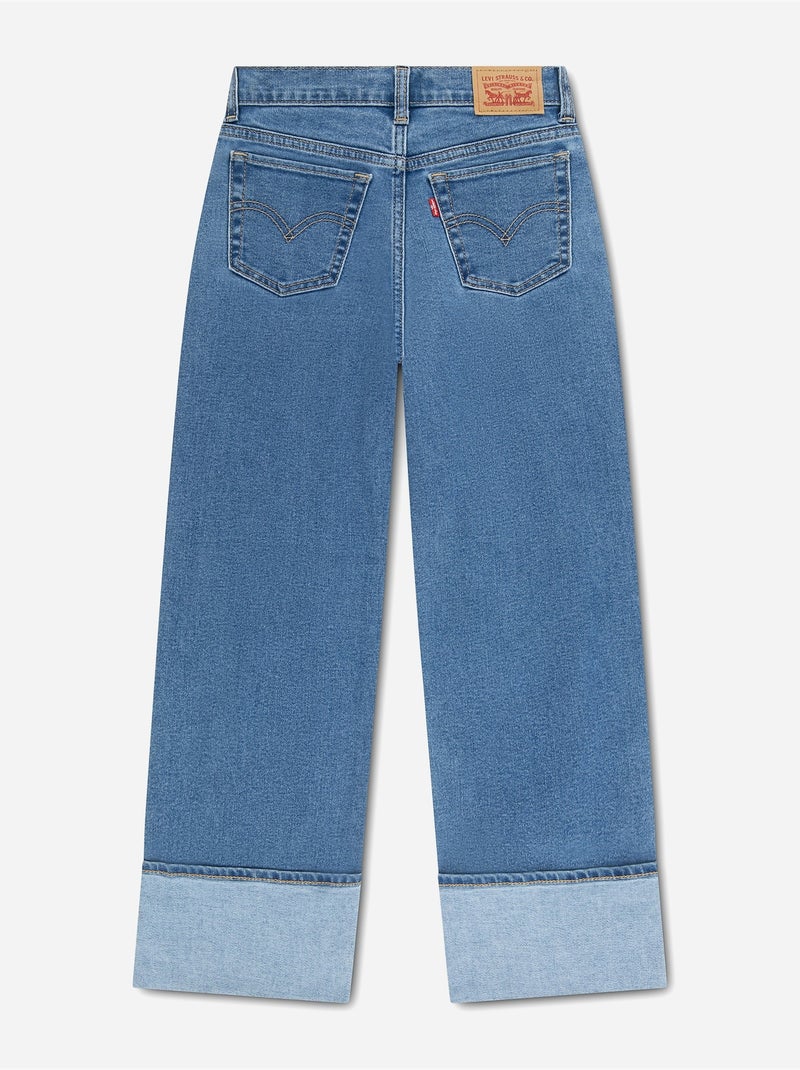 Calças de ganga com bainha virada - levi's kids Azul-jeans - Kiabi