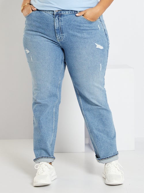 Calças de ganga com corte bootcut - Kiabi
