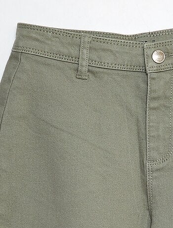 Calças de ganga com corte largo - Corte + confortável