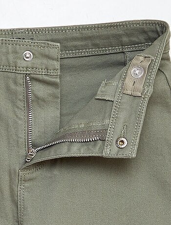 Calças de ganga com corte largo - Corte + confortável