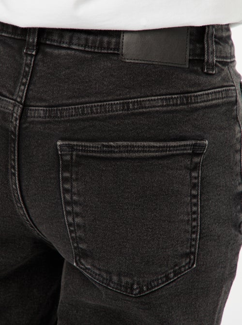 Calças de ganga com corte mom - L28 - Kiabi