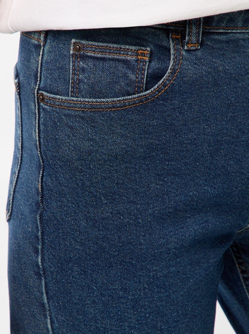 Calças de ganga com corte mom - L30 - Kiabi