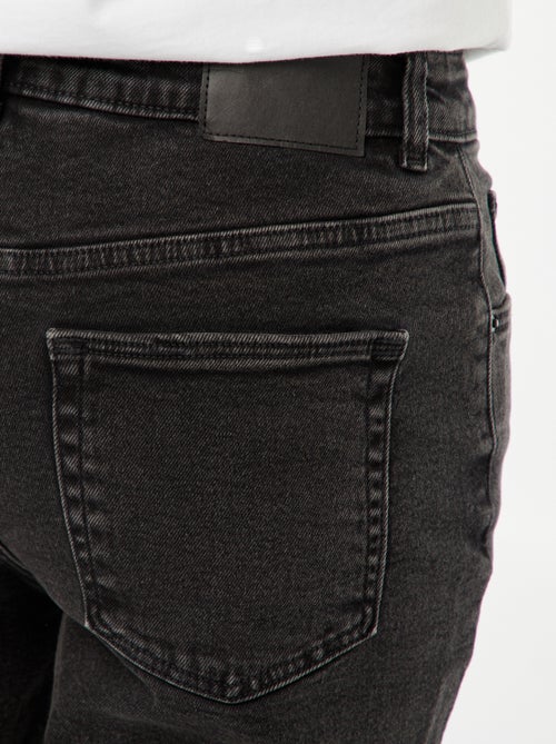 Calças de ganga com corte mom - L32 - Kiabi