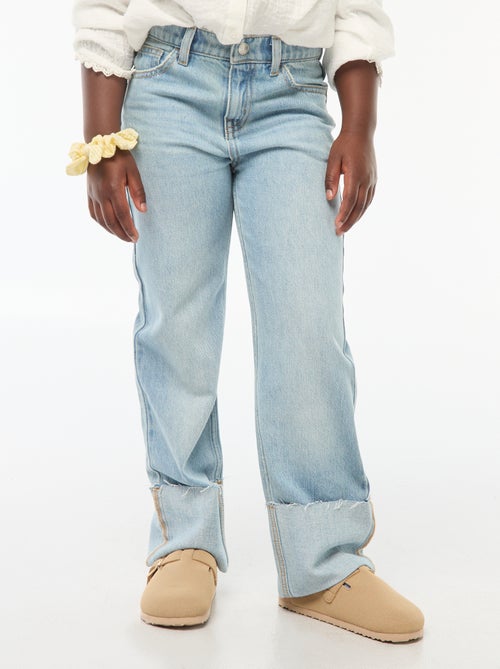 Calças de ganga com efeito destroy - Kiabi