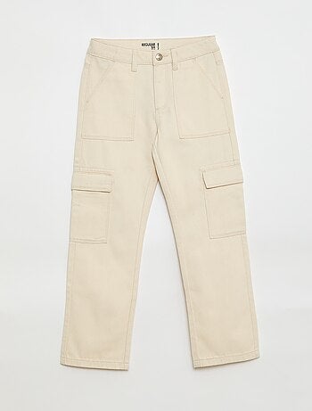 Calças de ganga multibolsos