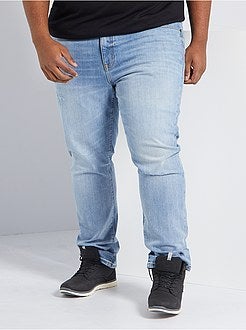 Calças de ganga com rasgões - Kiabi