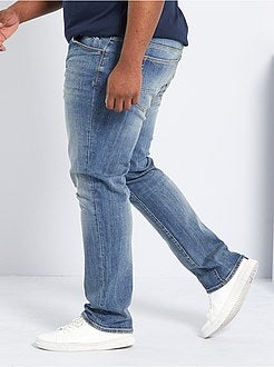 Calças de ganga com rasgões - Kiabi