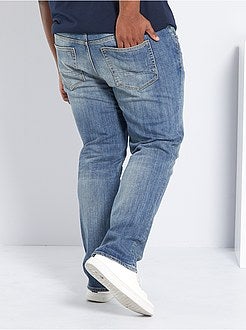 Calças de ganga com rasgões - Kiabi