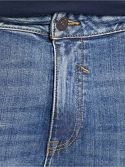 Calças de ganga com rasgões - Kiabi