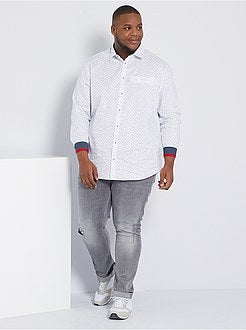 Calças de ganga com rasgões - Kiabi