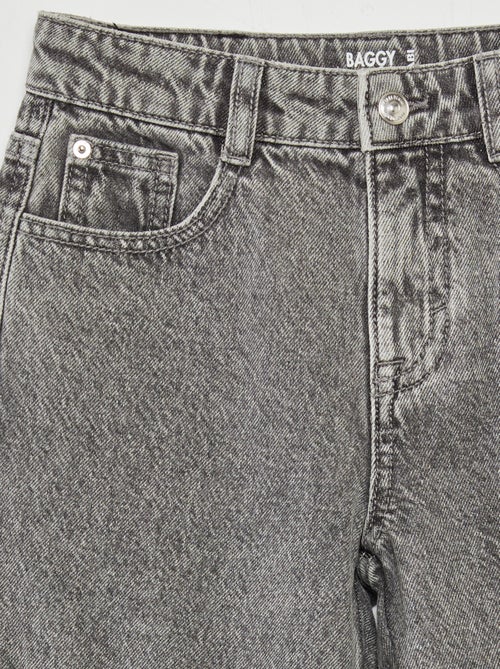 Calças de ganga corte baggy - Kiabi