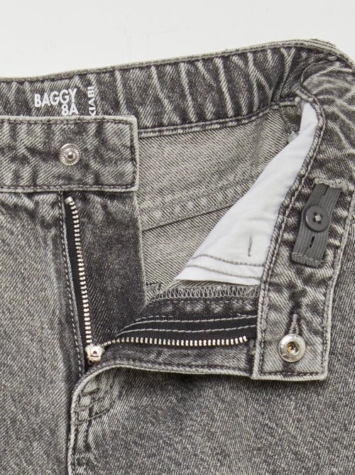 Calças de ganga corte baggy - Kiabi