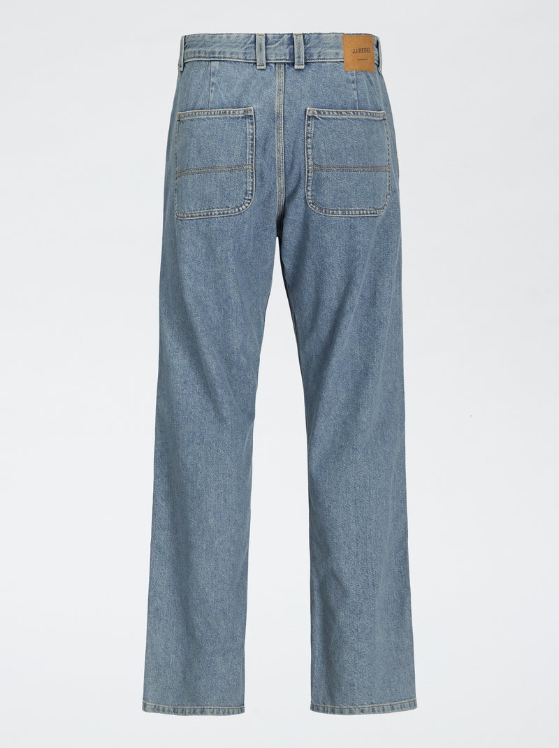 Calças de ganga corte baggy 'JJ Rebel' AZUL - Kiabi