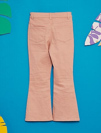 Calças de ganga corte flare/bootcut