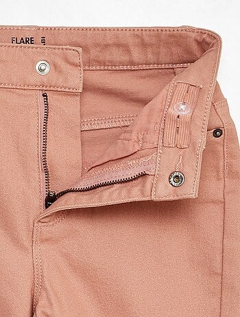Calças de ganga corte flare/bootcut