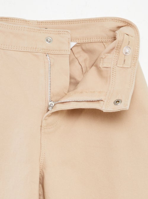 Calças de ganga corte largo / wide-leg - Kiabi