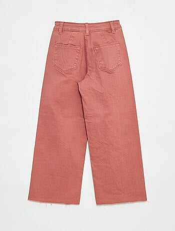 Calças de ganga corte largo / wide-leg