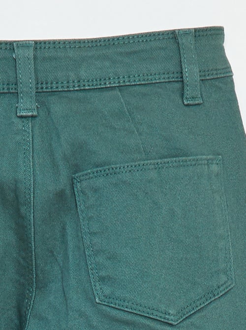 Calças de ganga corte largo / wide-leg - Kiabi