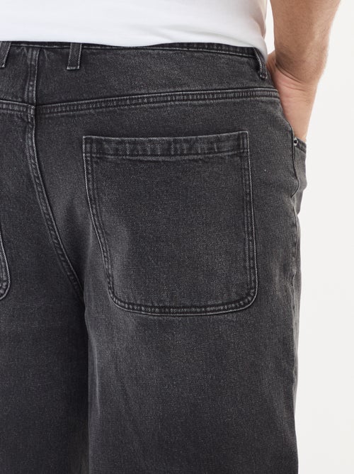 Calças de ganga corte relaxed fit - Kiabi Calças de ganga corte relaxed fit - Kiabi