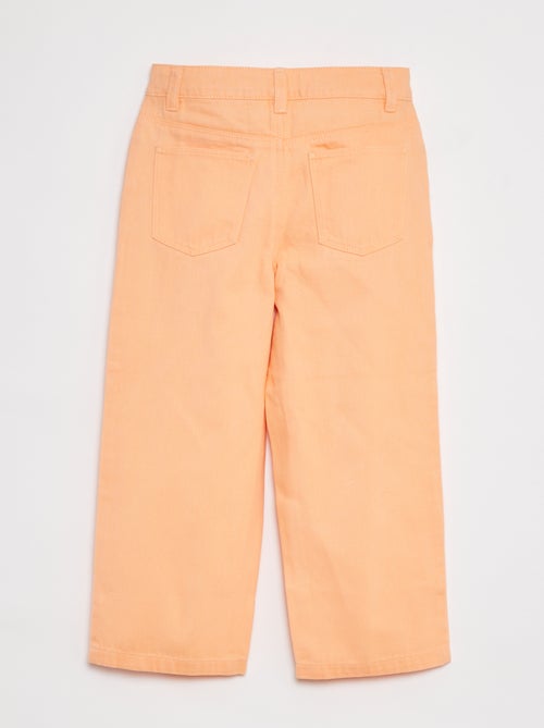 Calças de ganga cropped - Kiabi