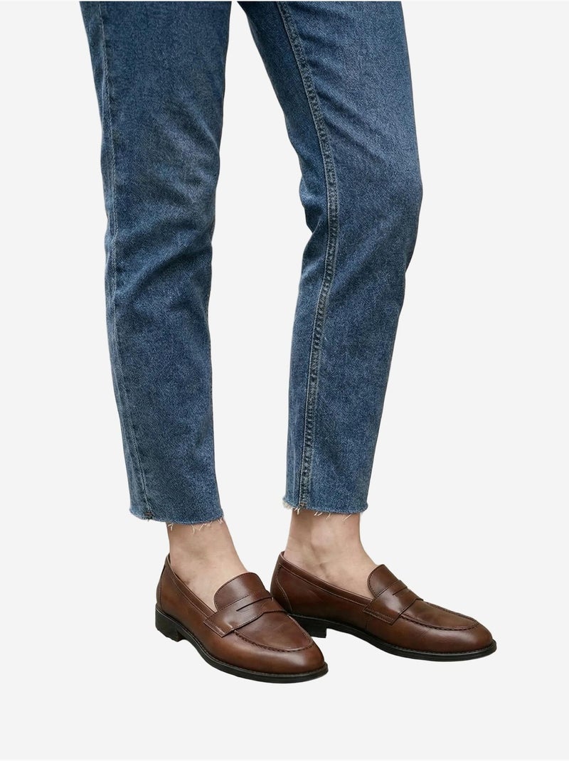 Calças de ganga de cintura subida de perna skinny my fashion Azul-safira - Kiabi