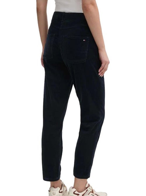 Calças de Ganga de Corduroy Tommy Hilfiger para Mulher - Kiabi Calças de Ganga de Corduroy Tommy Hilfiger para Mulher - Kiabi