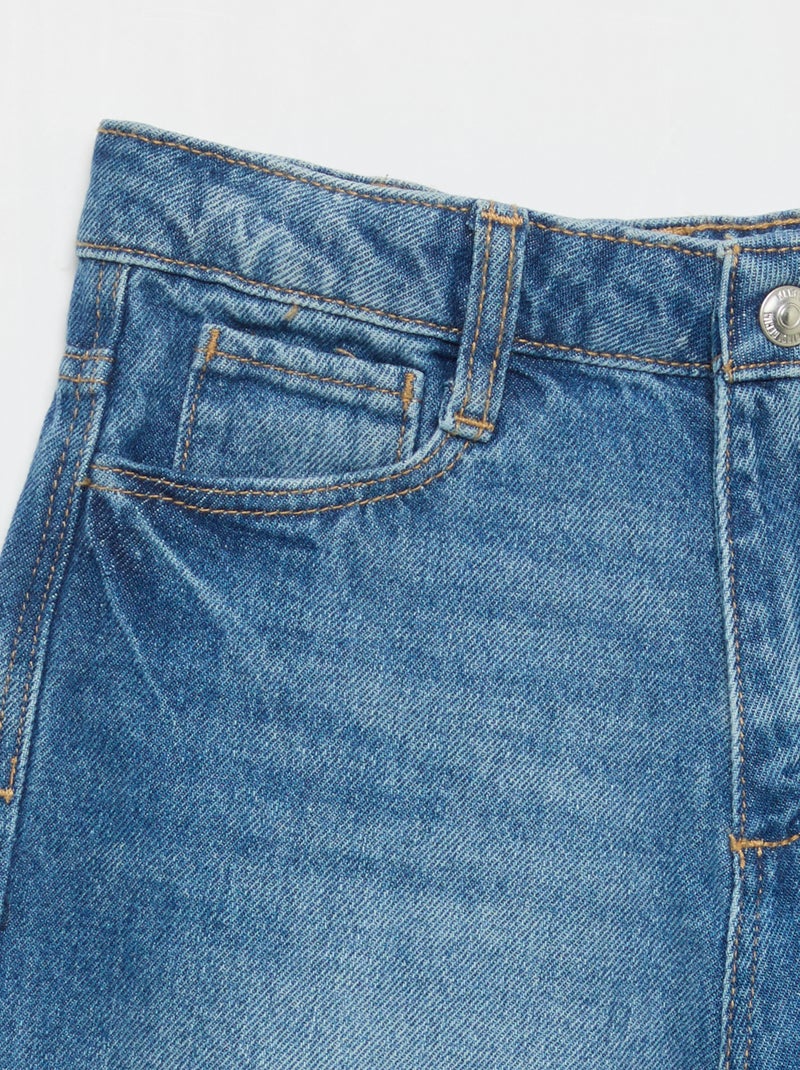 Calças de ganga de corte baggy Azul - Kiabi