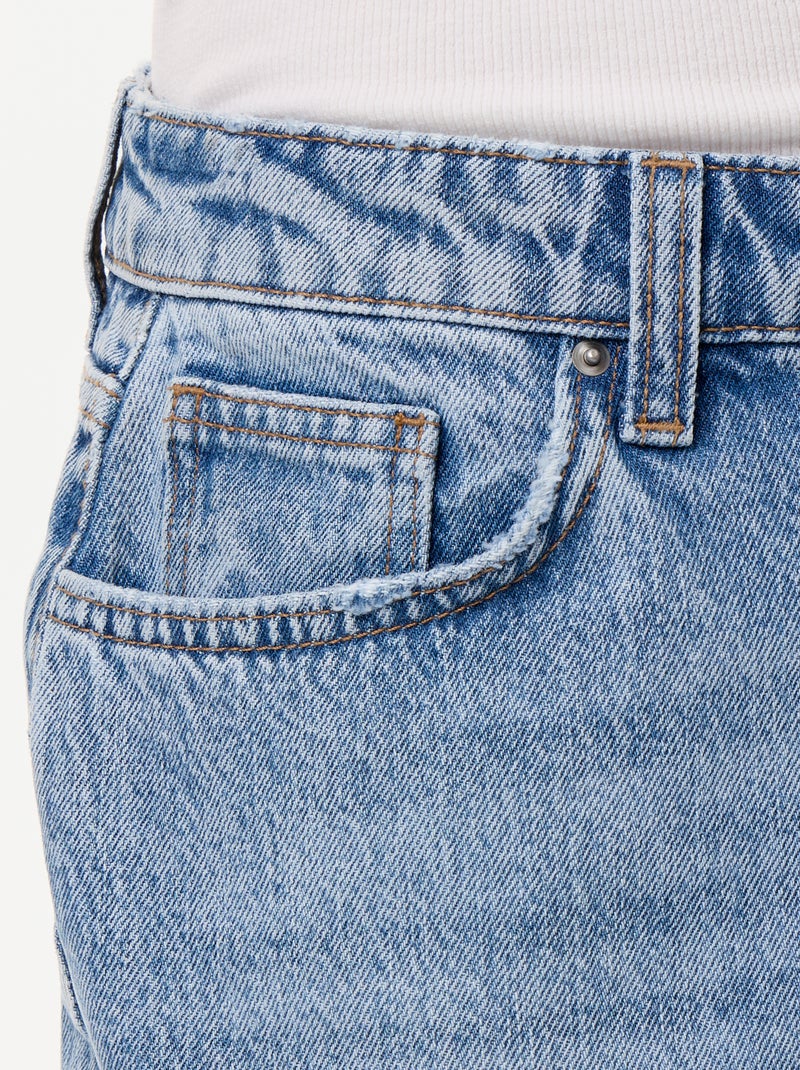 Calças de ganga de corte baggy Azul - Kiabi