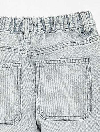 Calças de ganga de corte baggy com 5 bolsos