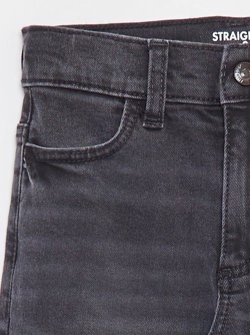 Calças de ganga de corte direito - Corte mais justo - Kiabi