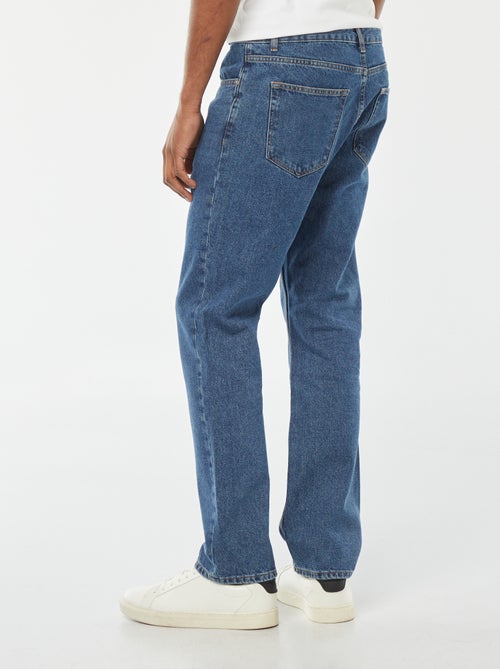 Calças de ganga de corte direito  - L32 - Kiabi