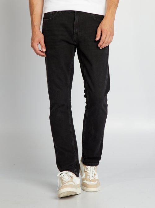 Calças de ganga de corte direito  - L32 - Kiabi