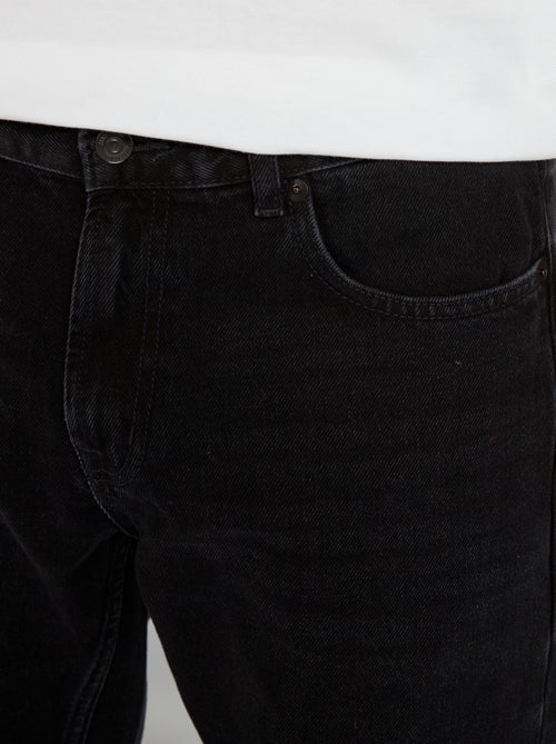 Calças de ganga de corte direito  - L32 - Kiabi