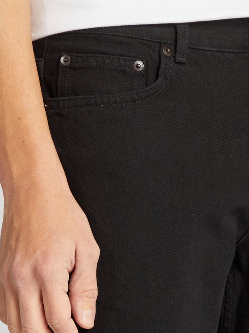 Calças de ganga de corte direito  - L32 - Kiabi