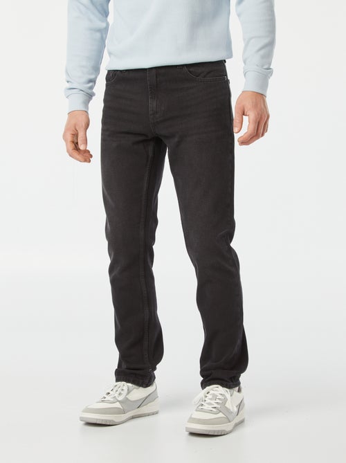 Calças de ganga de corte direito  - L34 - Kiabi