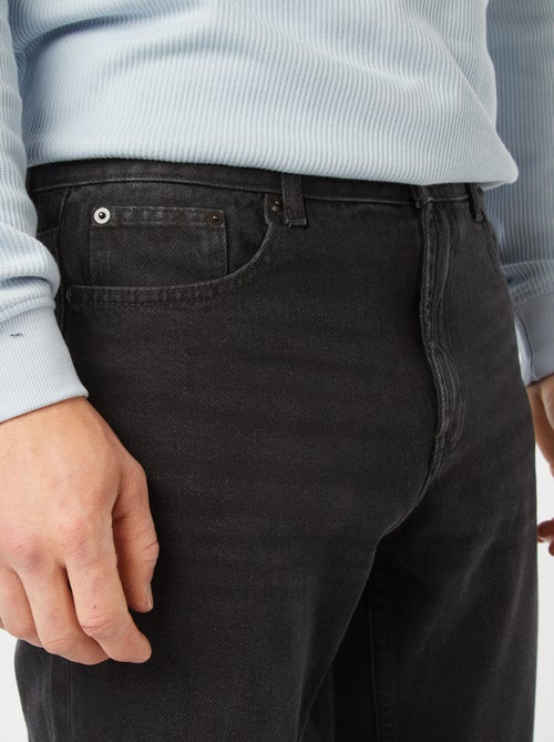 Calças de ganga de corte direito  - L34 - Kiabi