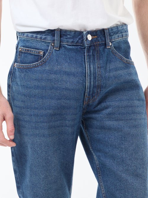 Calças de ganga de corte direito - Kiabi