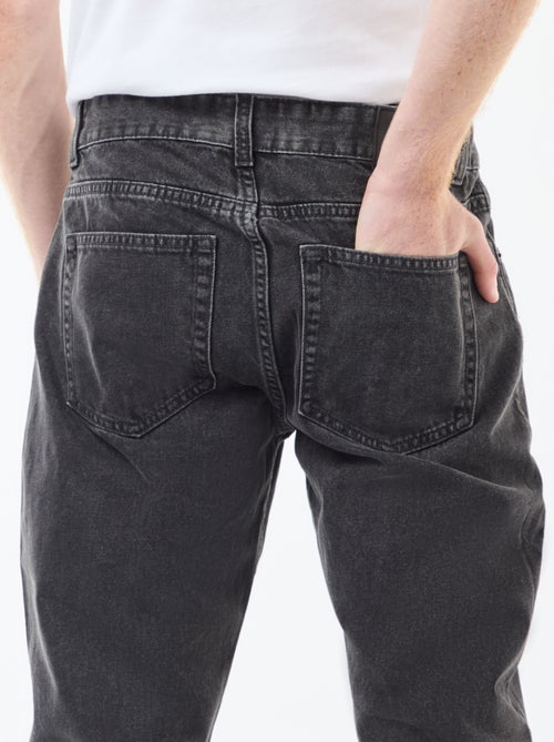 Calças de ganga de corte direito - Kiabi