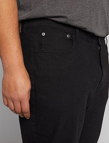 Calças de ganga de corte direito com 5 bolsos - L32