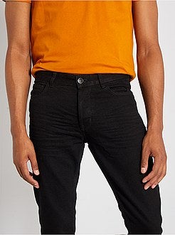 Calças de ganga de corte direito de 'conceção ecológica' L30 - Kiabi