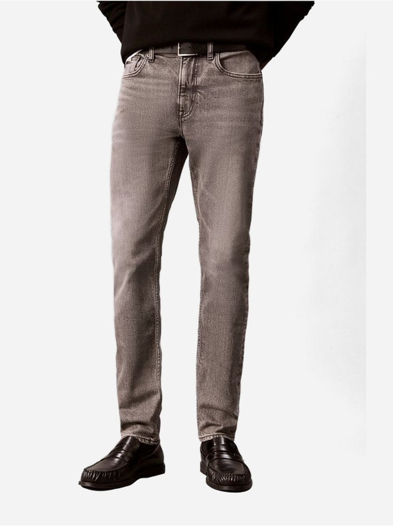 Calças de ganga de corte justo - calvin klein Cinza - Kiabi