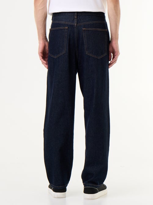 Calças de ganga de corte largo / relaxed fit - Kiabi Calças de ganga de corte largo / relaxed fit - Kiabi
