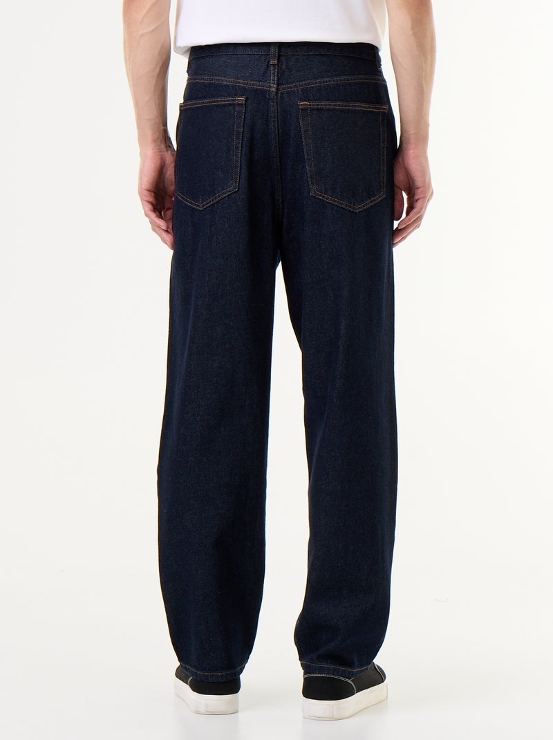 Calças de ganga de corte largo / relaxed fit Azul - Kiabi