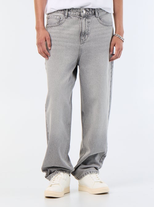 Calças de ganga de corte largo / relaxed fit - Kiabi