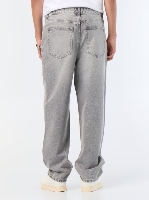Calças de ganga de corte largo / relaxed fit - Kiabi