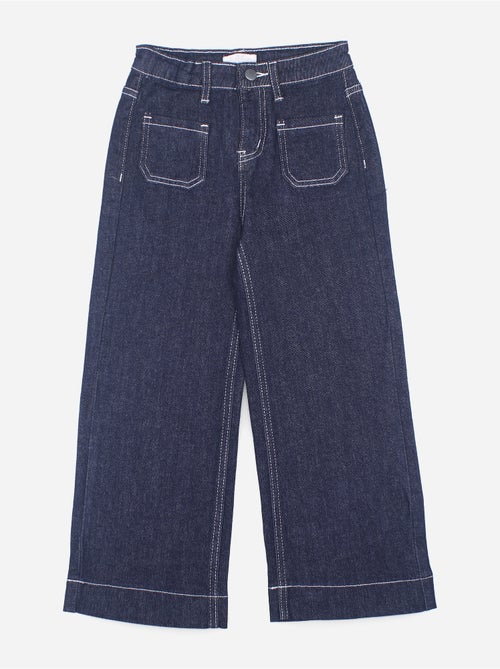 Calças de ganga de corte reto - Kids Star - Kiabi Calças de ganga de corte reto - Kids Star - Kiabi