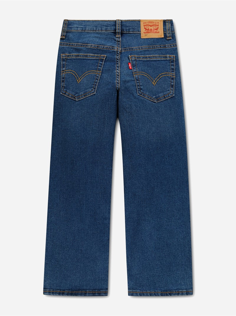 Calças de ganga de corte reto - levi's kids Azul escuro - Kiabi