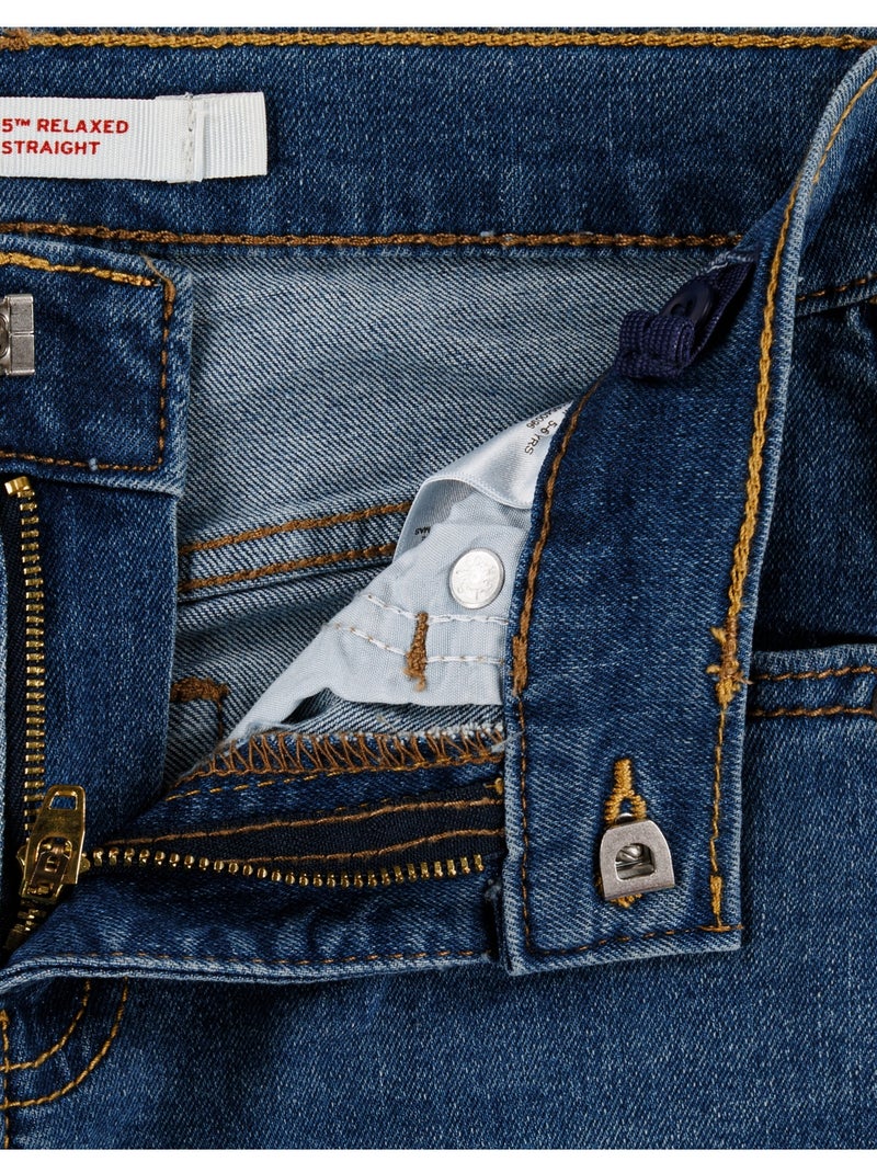 Calças de ganga de corte reto - levi's kids Azul escuro - Kiabi